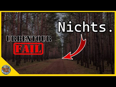 Eine Lostplace Tour in´s Nichts...