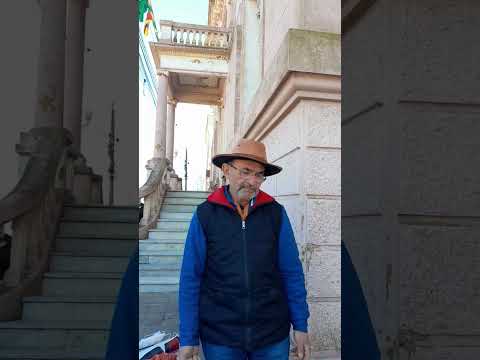 os gaúchos andaram de elevador e mostraram a cidade de Dom pedrito rs.