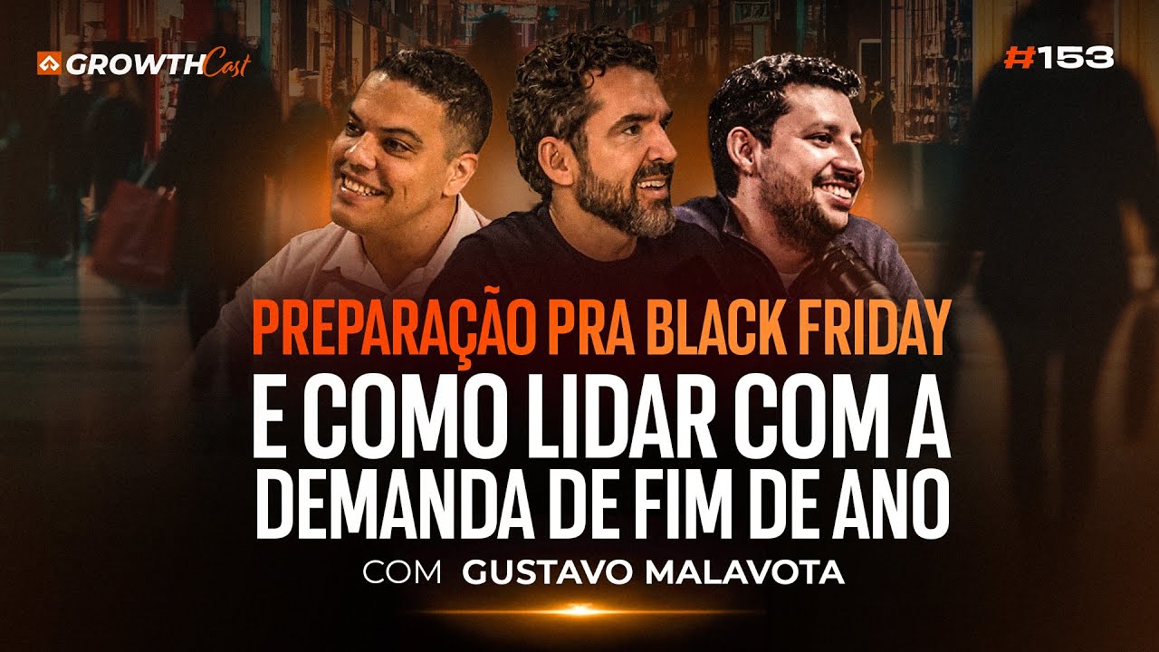 #153 Preparação pra Black Friday e Como Lidar com a Demanda de Fim de Ano com Gustavo Malavota