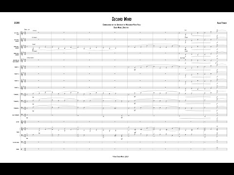 Alan Ferber -- SECOND WIND Big Band Score Video