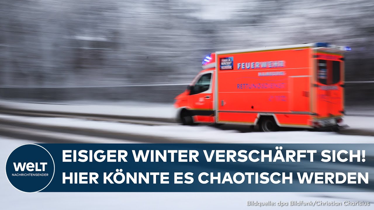 WETTERWARNUNG: Eisige Minusgrade und heftige Schneefälle! Winterchaos bricht über Deutschland ein