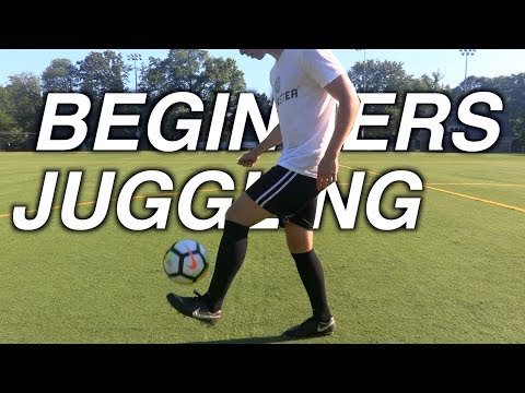Juggling a Soccer Ball for Beginners - Tutorial