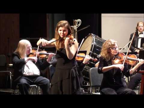 Tchaikovsky Violin Concerto, movement 3 -- Olivia Skaja