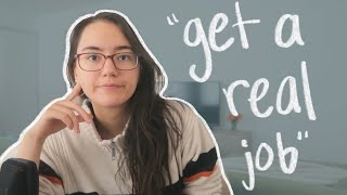 wait... is freelancing a “real job”?