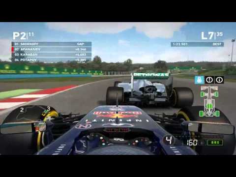 Formula 1 Pirelli Magyar Nagydíj. Pride F1 2014 Codemasters Championship