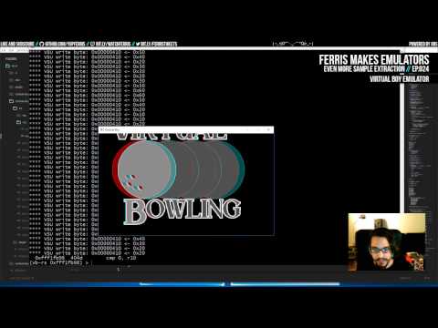 Ferris Makes Emulators Ep.024 - Even More Sample Extraction