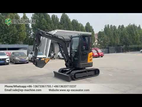 Mini excavator MY35 with Kubota D1105 Euro 5 and EPA standard