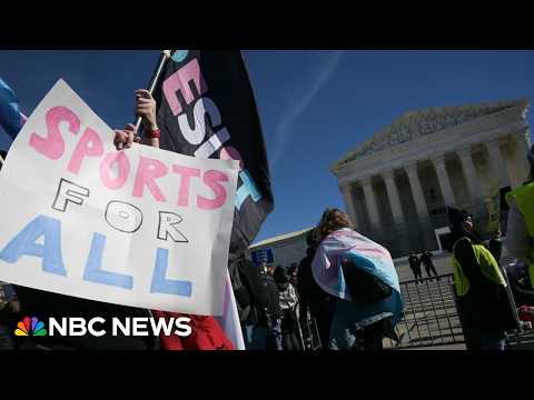 Supreme Court upholds state bans on transgender athletes in girls' sports