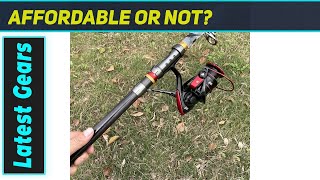 WANGYANN Telescopic Fishing Rod Reel Kit: The Ultimate Portable Angler's Dream!