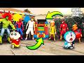 Shinchan Franklin Doraemon Clown In Gta V Part 2 In Telugu