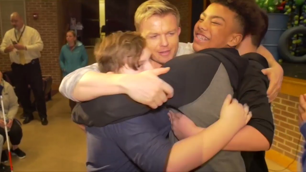 Craig Scott at a School