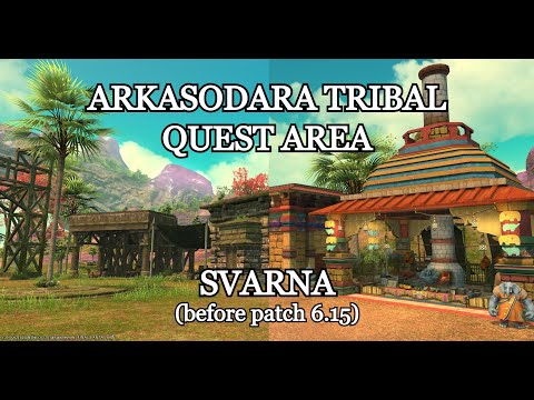 FFXIV - Arkasodara Tribal Quest Area "Svarna"