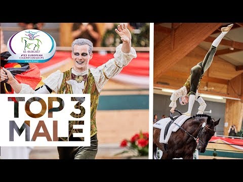 Top 3 Male | FEI European Vaulting Championships™ - Ebreichsdorf 2017