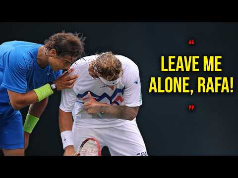 When Tennis BIGGEST Wasted Talent Took Nadal to WAR! (Most Brutal Match EVER)
