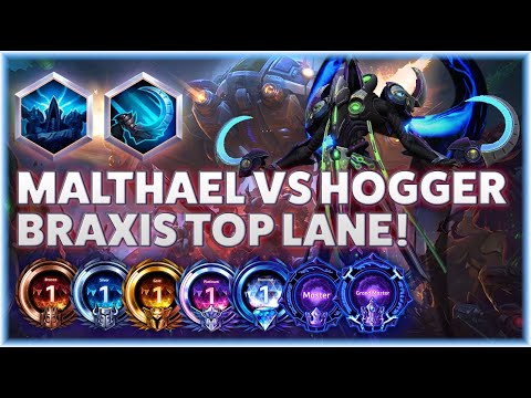 Malthael Last Rites - Malthael vs Hogger Braxis Top Lane! - B2GM Season 4 2024