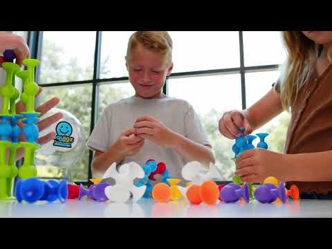 Slide 8 - Squigz Starter Set, 24 Pieces (video)