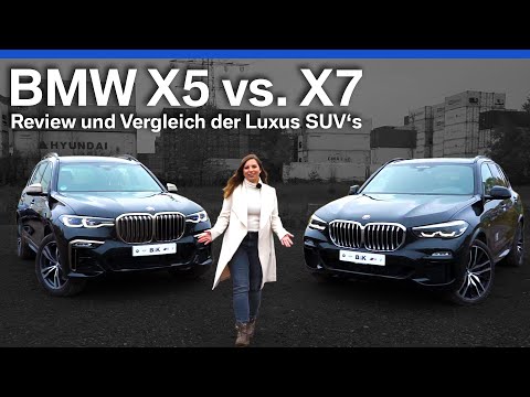 BMW X5 vs. X7 - Review and comparison of BMW's luxury SUVs