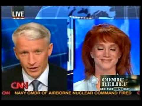 Kathy Griffin Cries for Troops--They Laugh & Want To Return