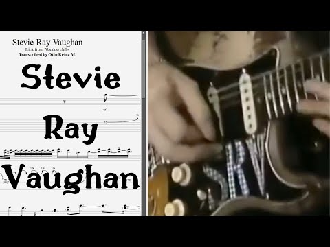 Stevie Ray Vaughan - INSANE use of Hendrix-style rhythm & 16th-note funk strumming