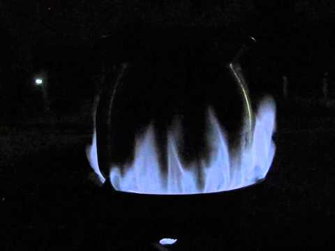 Thai gasifier, blue flame cooking unit