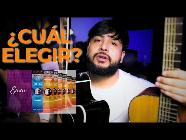 Vídeo relacionado con Elixir Cuerdas de guitarra acústica Strings de bronce en proporción 80/20 con recubrimiento POLYWEB, calibre ligero personalizado, 1 Pack, Custom Light (11-52)