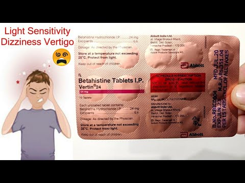 Vertin 24mg Tablet|The most effective medicine given for the problem of vertigo (dizziness). Vert...