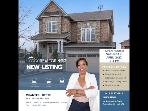 Your Urban Realtor Presents: 94 Sedgewick Circle