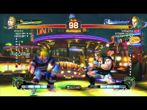 SSF4 AE: Sasaki (Cody) vs pikagoma (Abel) - Ranked Match (720p HD)