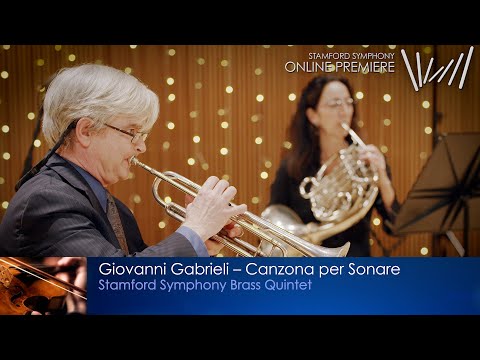 Stamford Symphony Brass Quintet plays Gabrieli