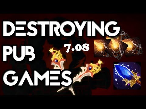 SNIPER INSTANT KILL. 3x DIVINE RAPEIR + AGHANIM. NEW PATCH 7.08 Dota 2 .