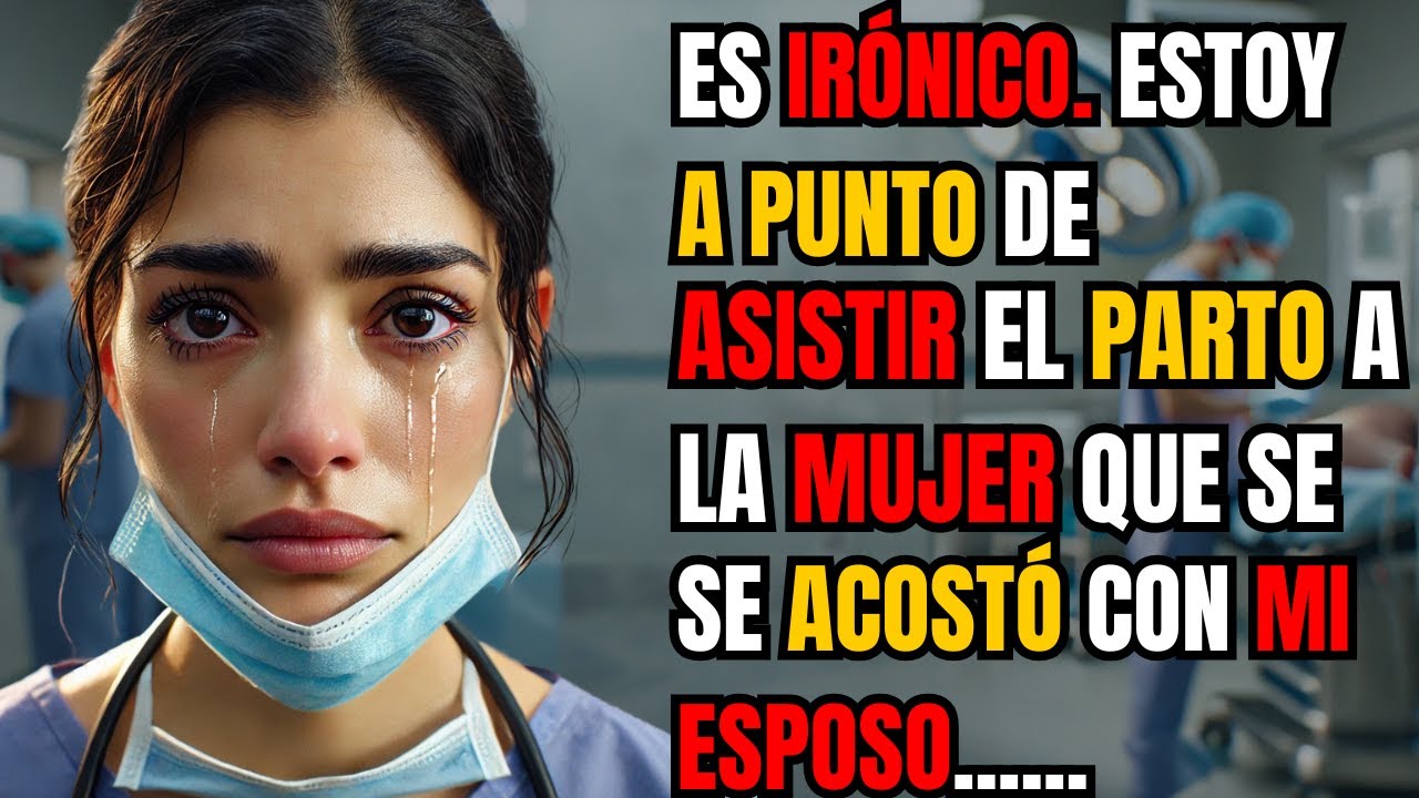 ES IRÓNICO. ESTOY A PUNTO DE ASISTIR EL PARTO A LA MUJER QUE SE ACOSTÓ CON MI ESPOSO. CONSÍGUEME...