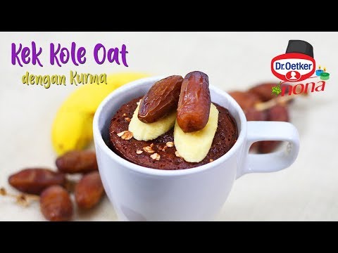 Oats Mug Cake With Kurma Recipe Dr Oetker Nona