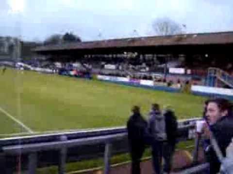 Weymouth FC Worcester City Away - Singing. Ring of Fire C