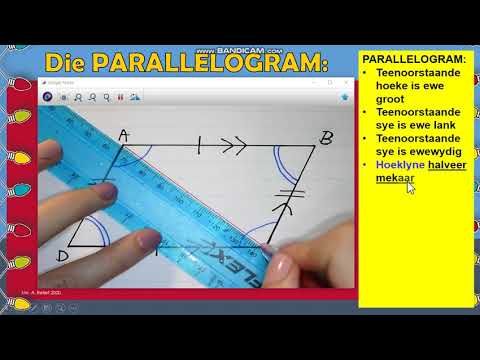 3.4 MEETKUNDE: DIE PARALLELOGRAM