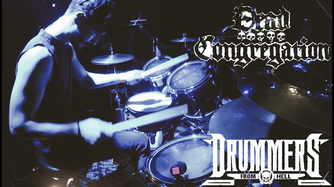 DEAD CONGREGATION-Schizma. Vasilis Nanos. Death Is Not The End fest Poland 2026 (Drum Cam)