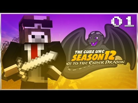 TheCampingRusher - Fortnite - Minecraft Cube UHC Season 12 - BEST FRIEND IS DEAD - Episode 1 ( Minecraft Ultra Hardcore )