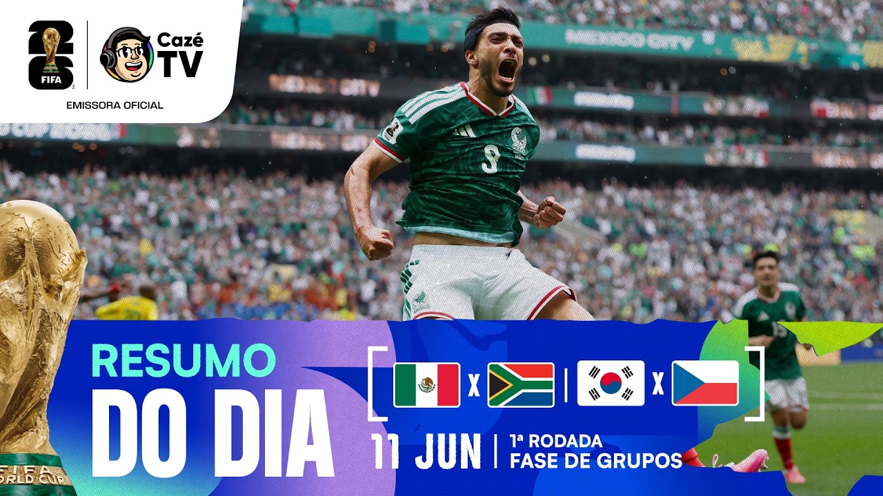 TUDO QUE ROLOU NO 1º DIA DE COPA DO MUNDO | RESUMO DO DIA - 11/06
