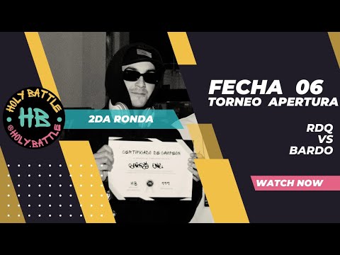 RDQ vs BARDO | FECHA 06 - TORNEO APERTURA | 2DA RONDA | #LAHOLY CIERRE DEL TORNEO