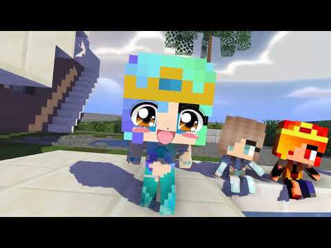 MONSTER SCHOOL : CHICKEN WING ICE,FIRE,MERMAID PRINCESS - MINECRAFT ANIMATION