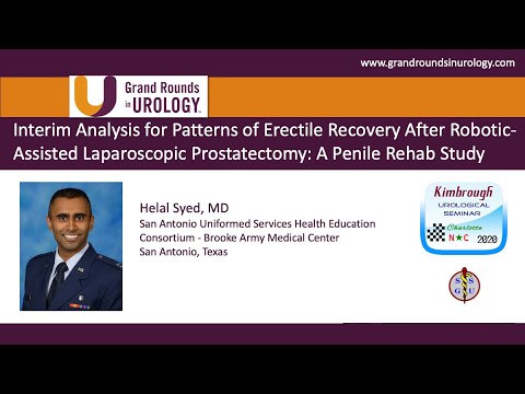 Interim Analysis for Patterns of Erectile Recovery After Robotic‐Assisted Laparoscopic Prostatectomy
