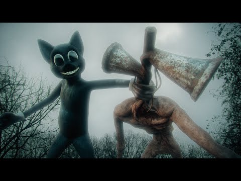 Cartoon Cat vs Siren Head