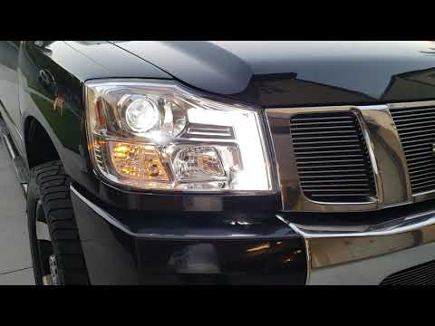 2004 Nissan Titan - LED Light Tube Projector Headlights Headlamps PART 4