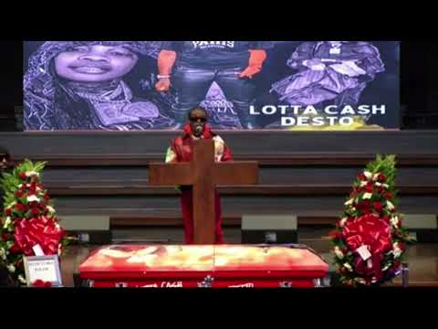 Lil Uzi Vert Speaking @ Lotta Cash Desto’s Funeral Long Live Desto Prayers To Everyone Involved🙏🏾