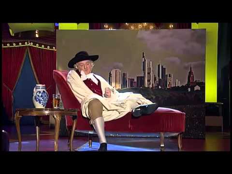 Jürgen Leber als Johann Wolfgang von Goethe bei Frankfurt Helau 2014