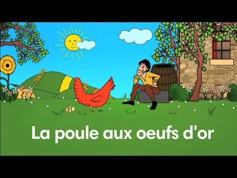 La Poule aux oeufs d'or - Fable de La Fontaine - Sidney Oliver