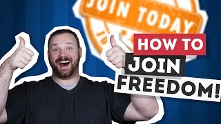 How to join Freedom! as a partner. #FreedomFamily