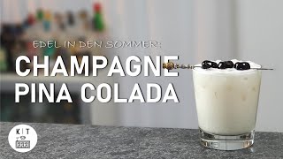 Champagne Pina Colada - Caribbean meets Champagne
