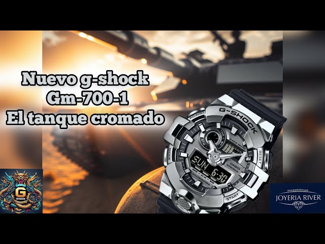 Vídeo relacionado con Reloj Casio Cronógrafo Cuarzo para Hombres G-Shock G-Steel