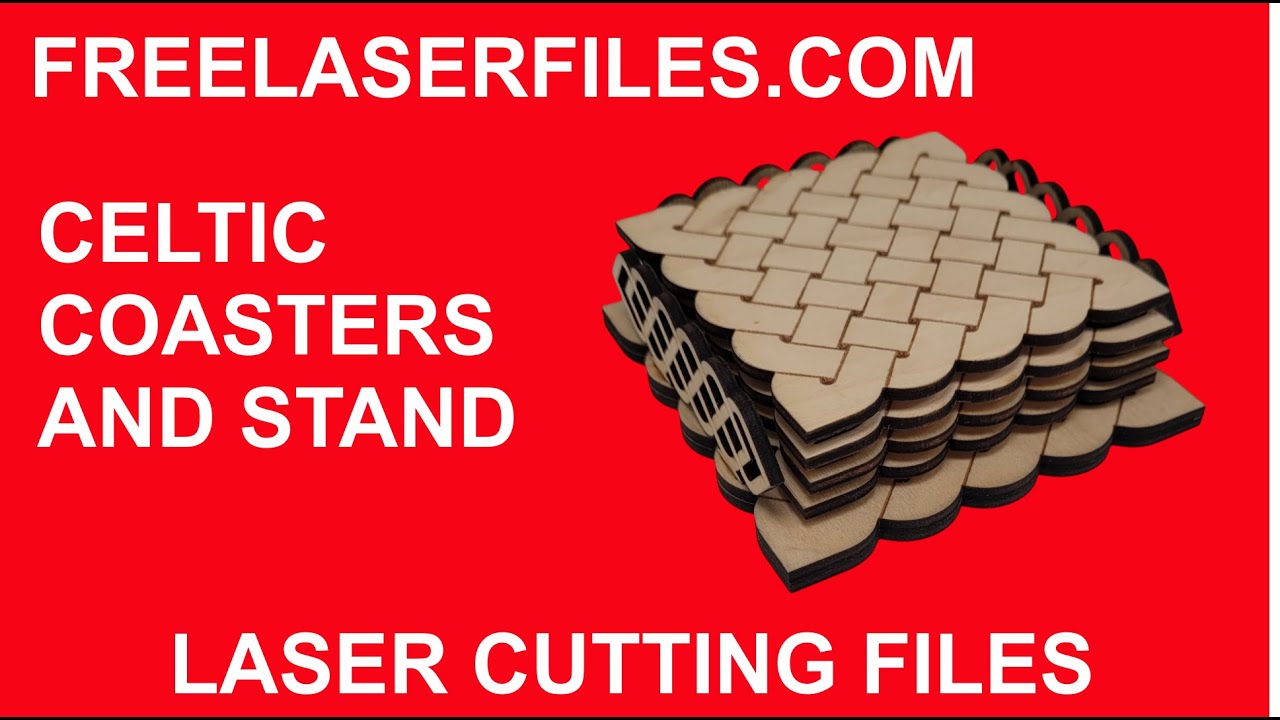 Celtic Coasters and Stand