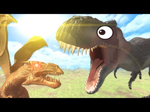 DINOS spielen FUSSBALL?! (Beast Battle Simulator)